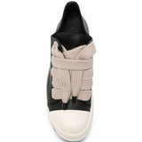 Sneakers in pelle Jumbolace in nero 