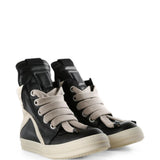 Sneakers Geobasket jumbolace in pelle avorio 