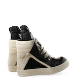 Sneakers Geobasket jumbolace in pelle avorio 