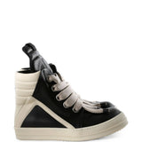 Sneakers Geobasket jumbolace in pelle avorio 