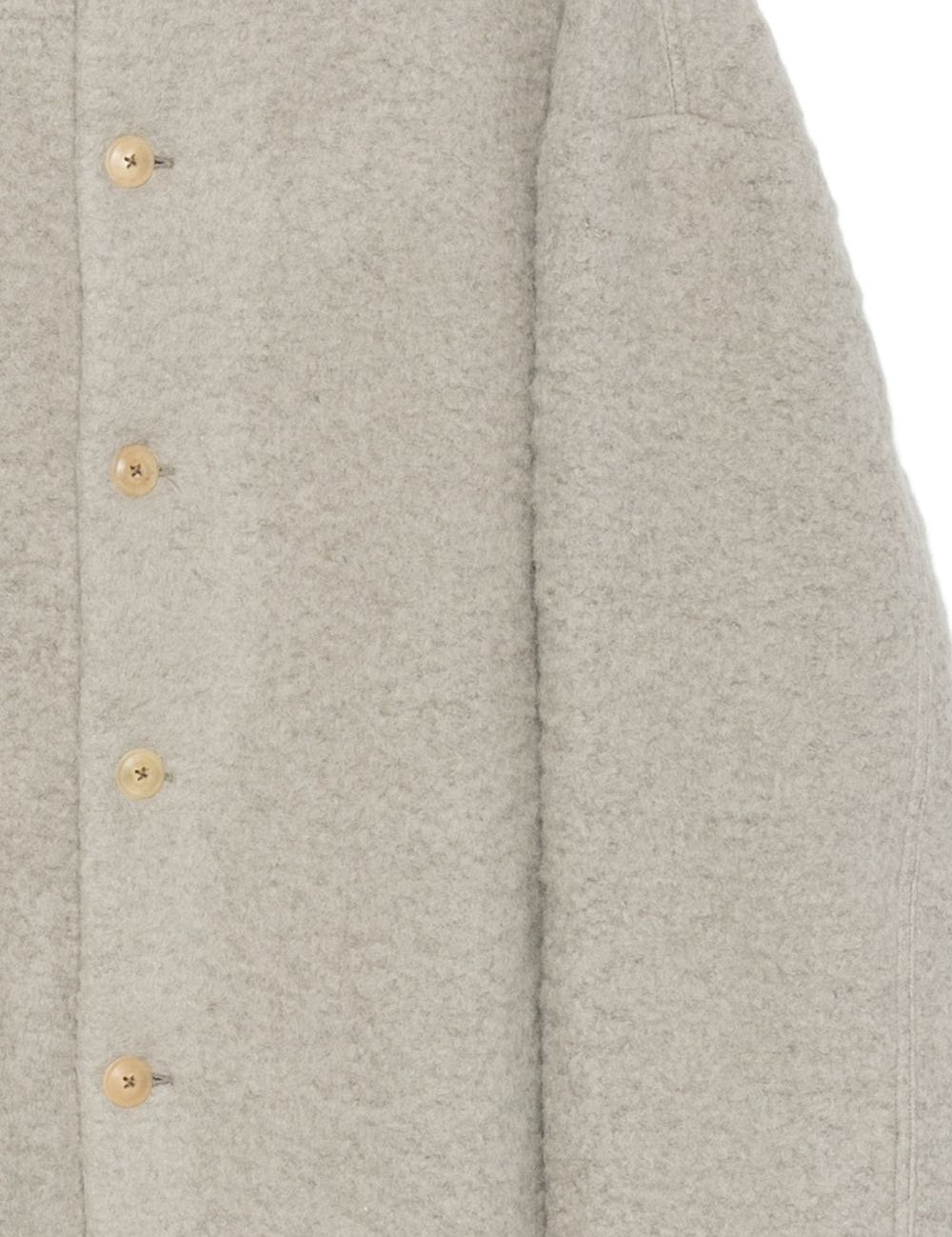 Cappotto Brad monopetto in grigio 