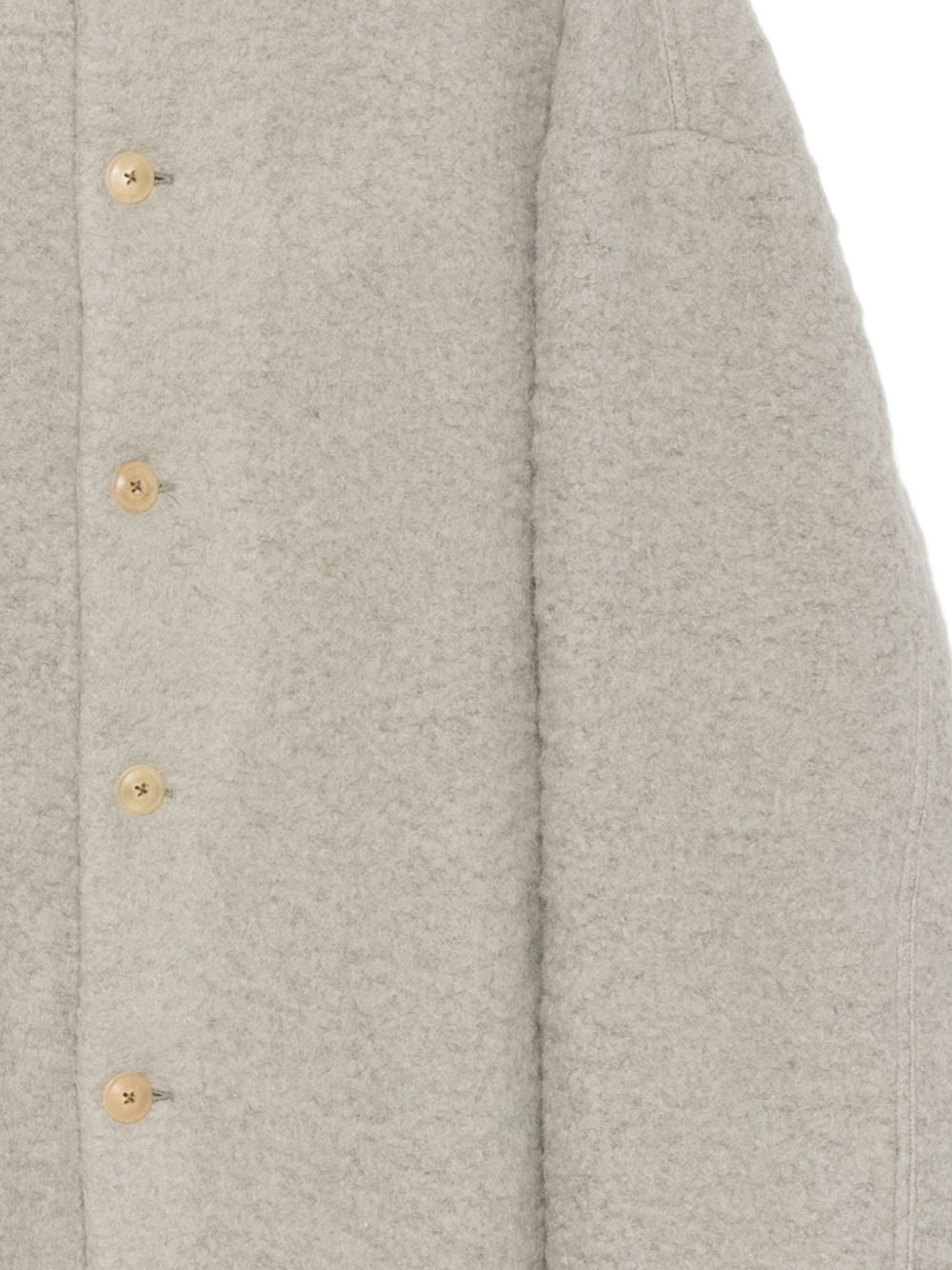 Cappotto Brad monopetto in grigio 