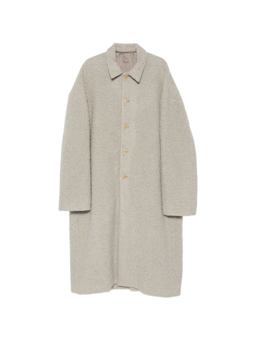 Cappotto Brad monopetto in grigio 