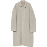 Cappotto Brad monopetto in grigio 