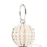 Borsa a mano Mini Billie in avorio 
