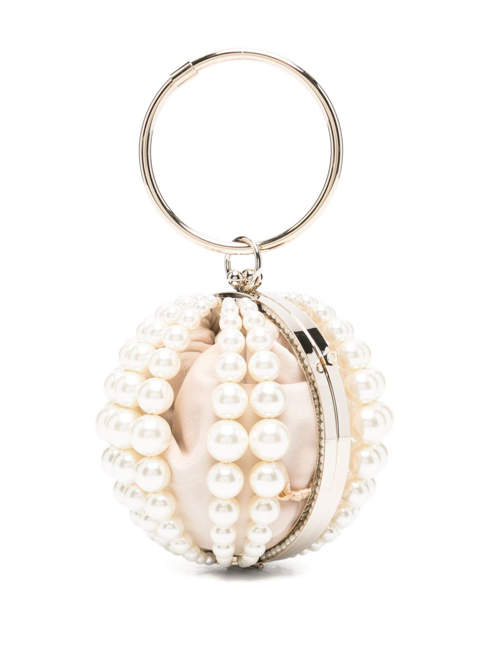 Borsa a mano Mini Billie in avorio 