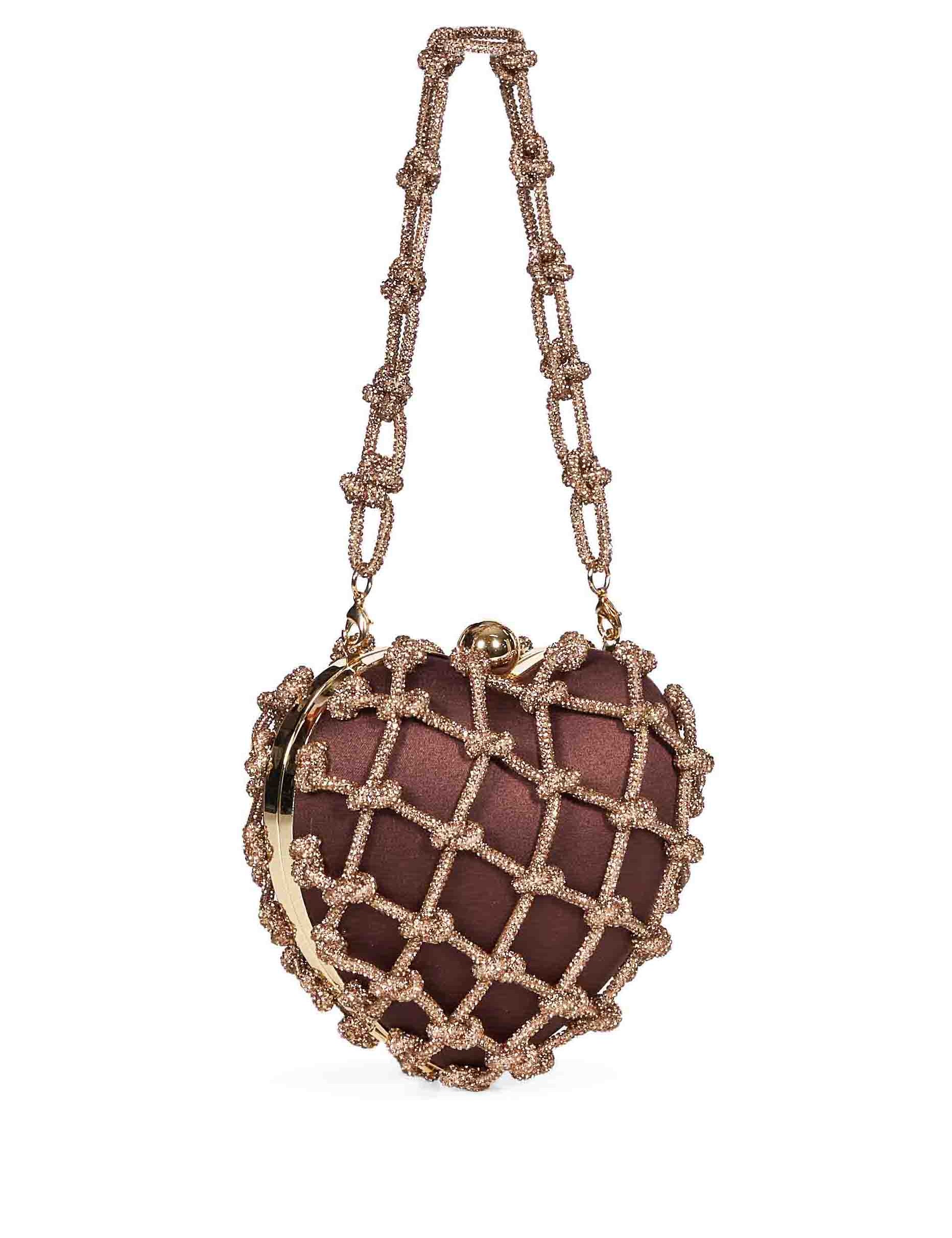 Borsa a mano Cupido Nodi in marrone 