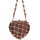Borsa a mano Cupido Nodi in marrone 