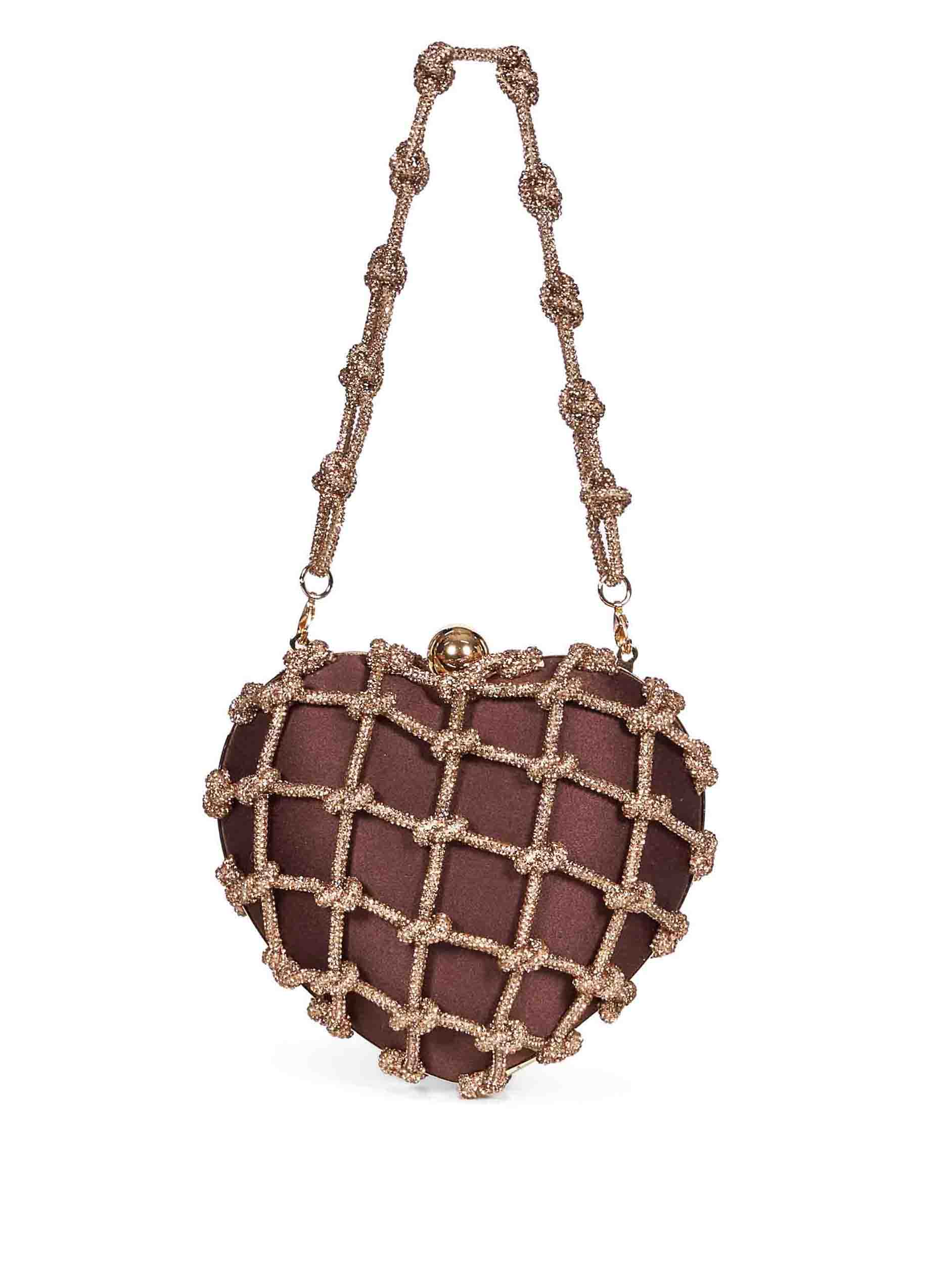 Borsa a mano Cupido Nodi in marrone 