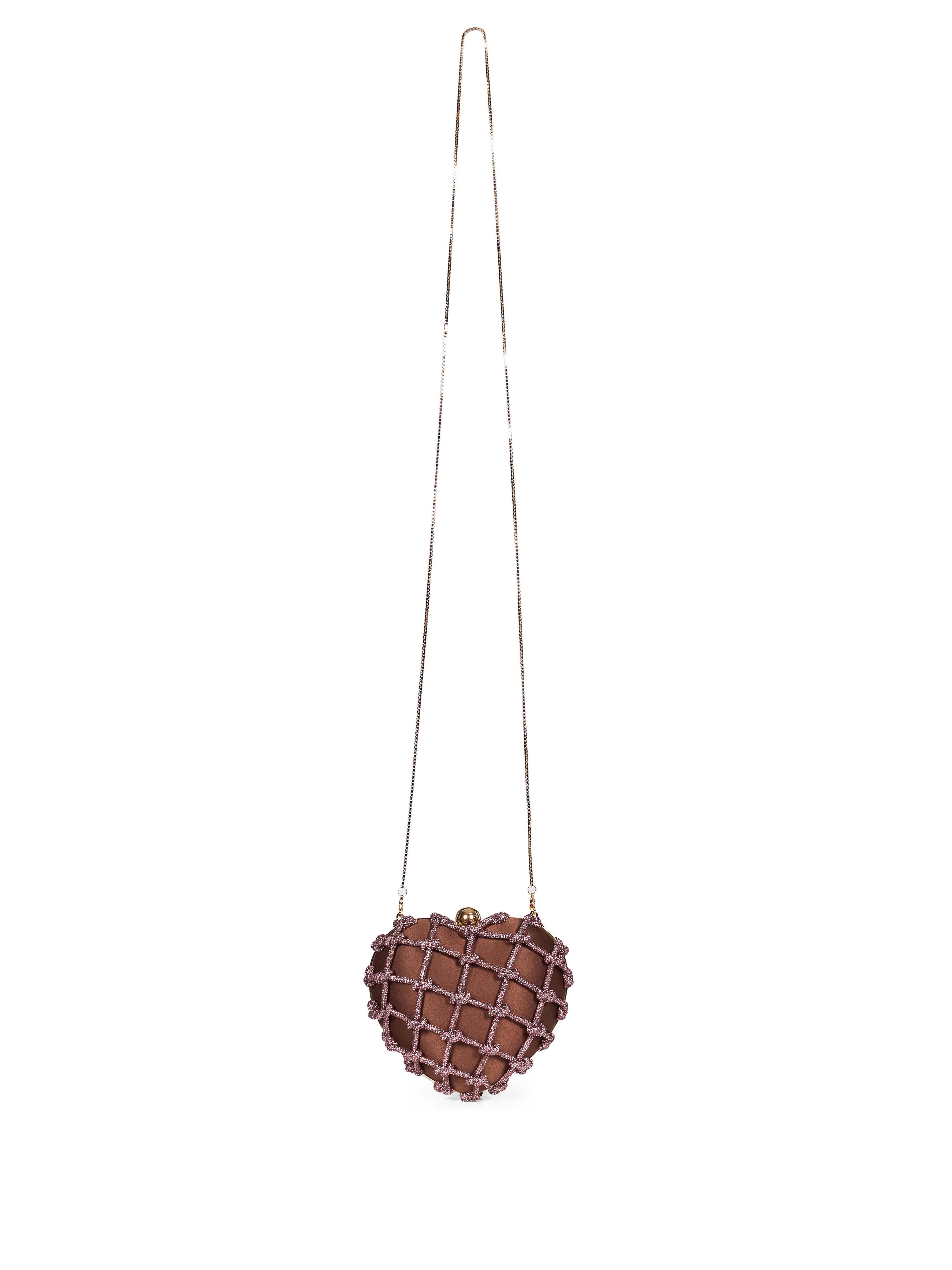 Borsa a mano Cupido Nodi in viola 