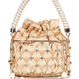 Borsa a mano mini Holli Eterea in beige 