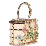 Borsa a mano mini Holli Flores multicolor 