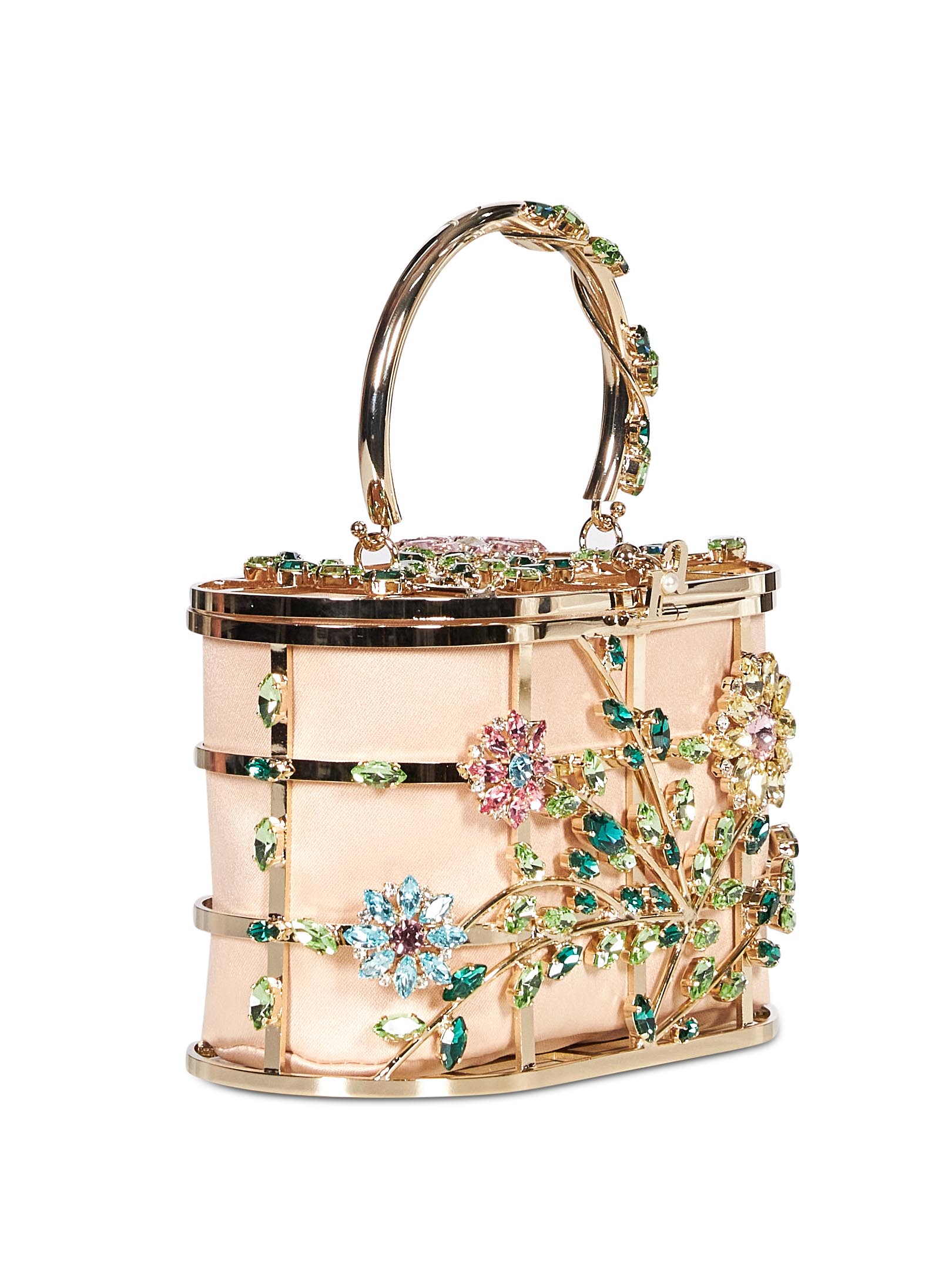Borsa a mano mini Holli Flores multicolor 