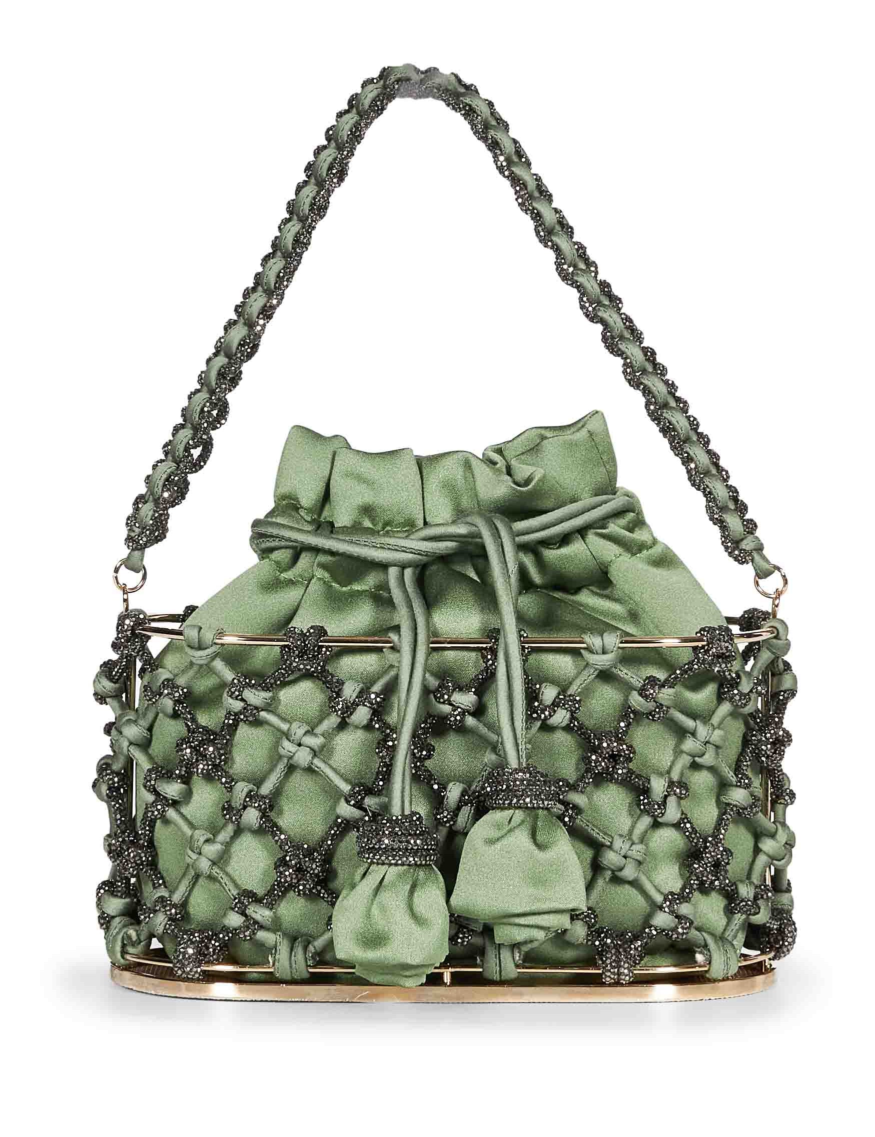 Borsa a mano Holli Gigi in verde 