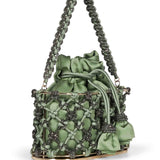 Borsa a mano Holli Gigi in verde 
