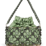 Borsa a mano Holli Gigi in verde 