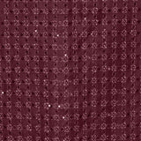 Abito a tubino con paillettes in bordeaux 