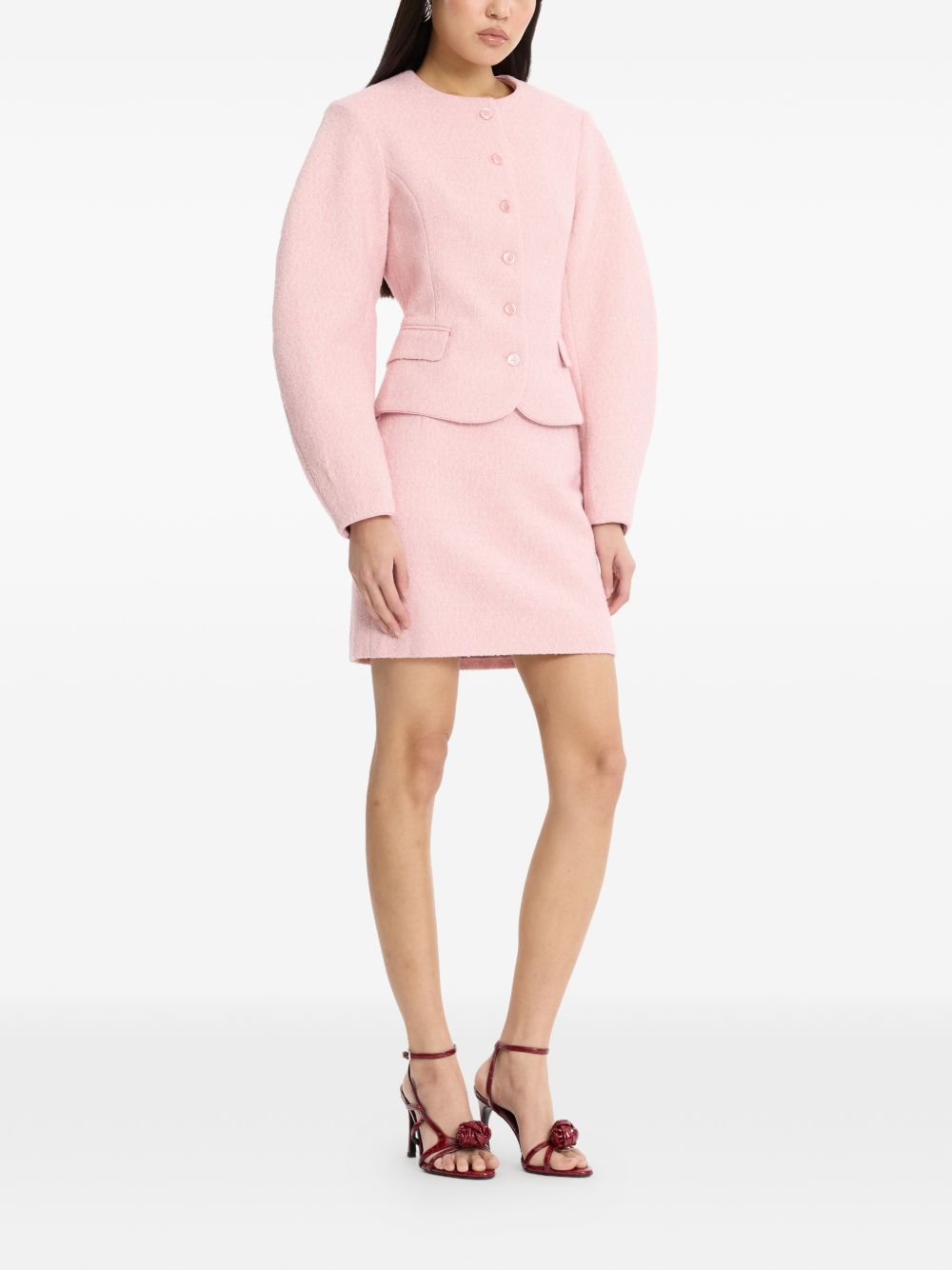 Giacca con maniche a  sbuffo in rosa Rotate - donna 