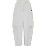 Pantaloni cargo con arricciatura in grigio 