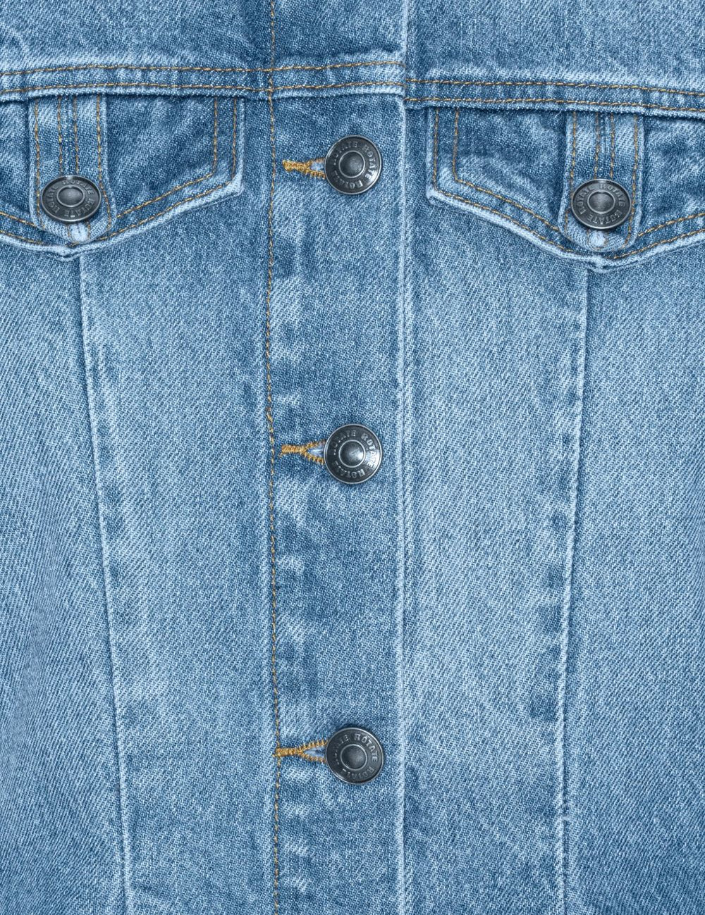 Gilet denim svasato in blu Rotate - donna 