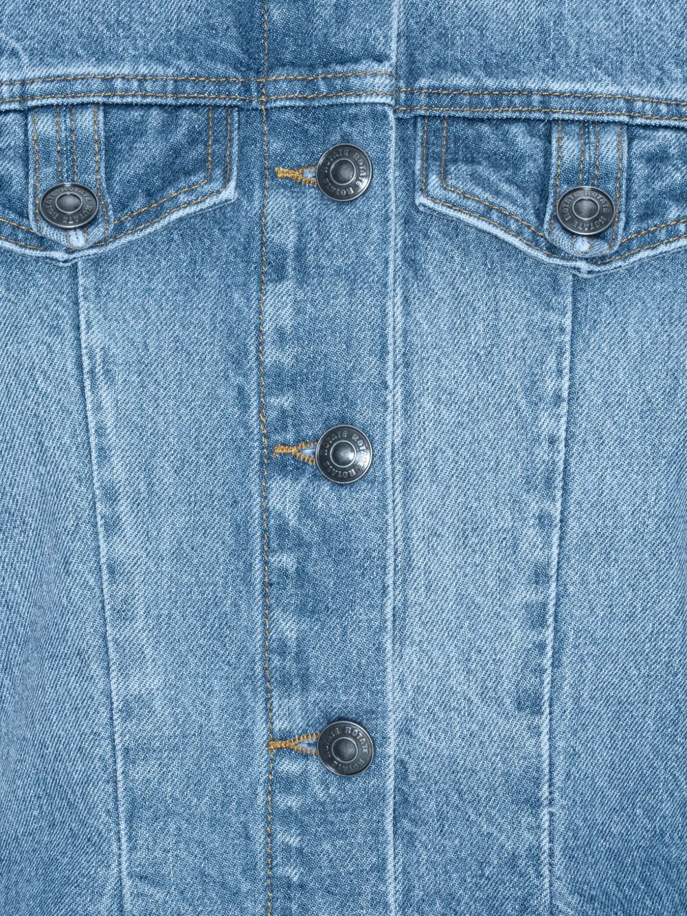 Gilet denim svasato in blu Rotate - donna 