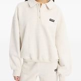 Polo Heavy Sweat in bianco 