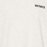 Polo Heavy Sweat in bianco 