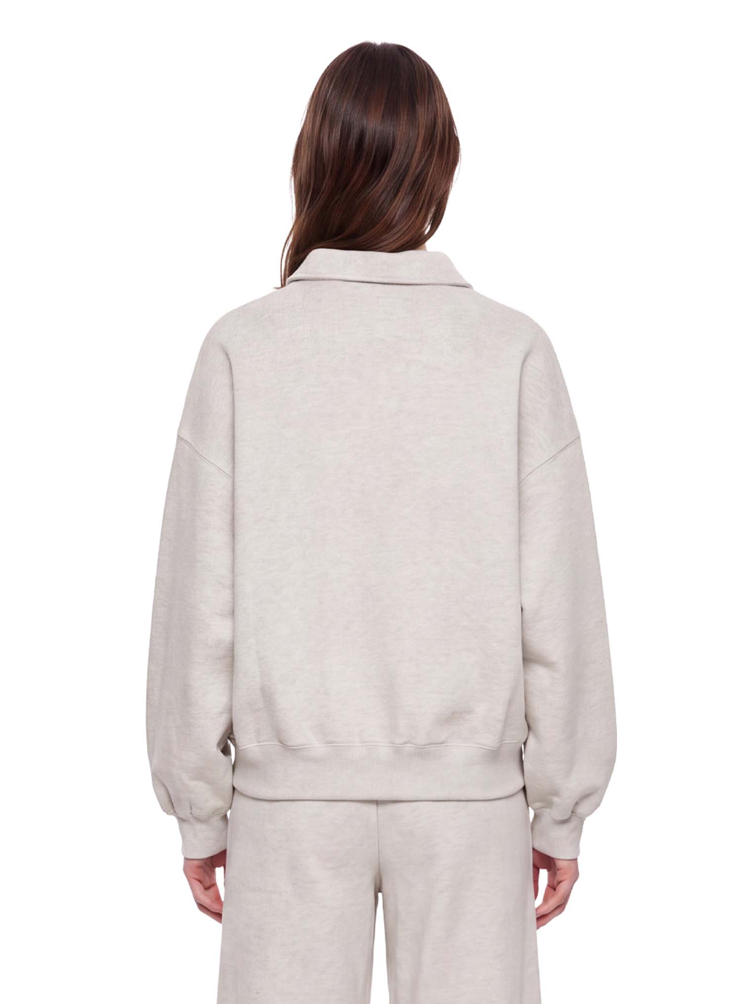 Polo Heavy Sweat in bianco 