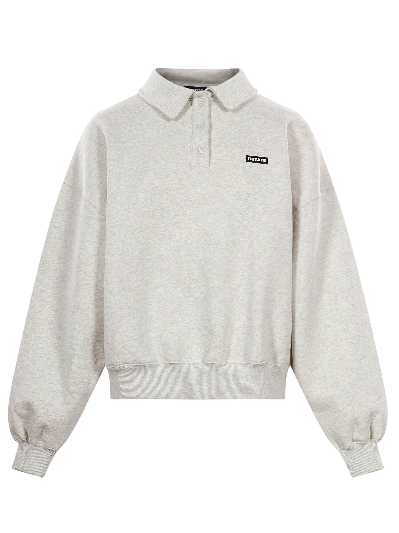 Polo Heavy Sweat in bianco 