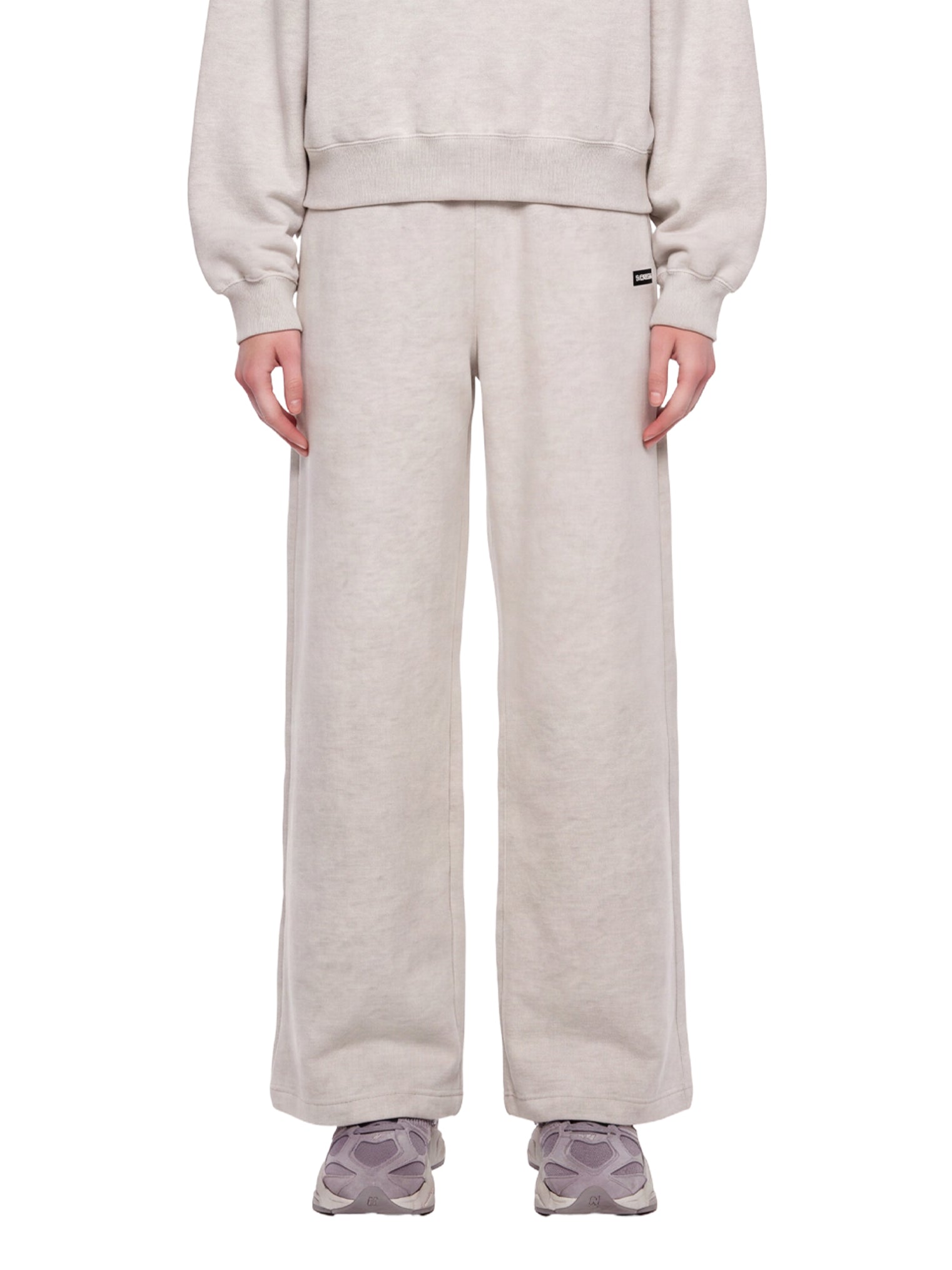 Pantaloni Heavy Sweat in bianco 