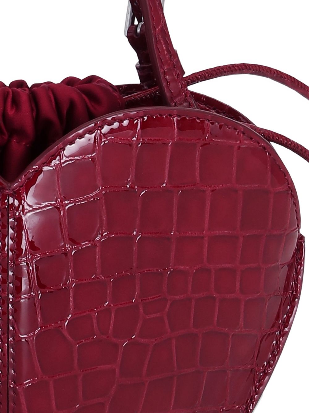 Borsa a mano Heart in bordeaux 