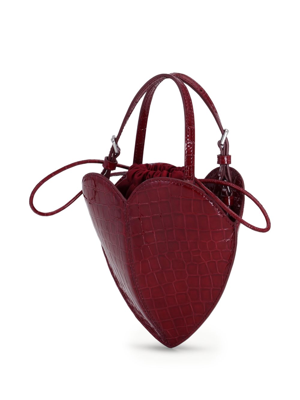 Borsa a mano Heart in bordeaux 