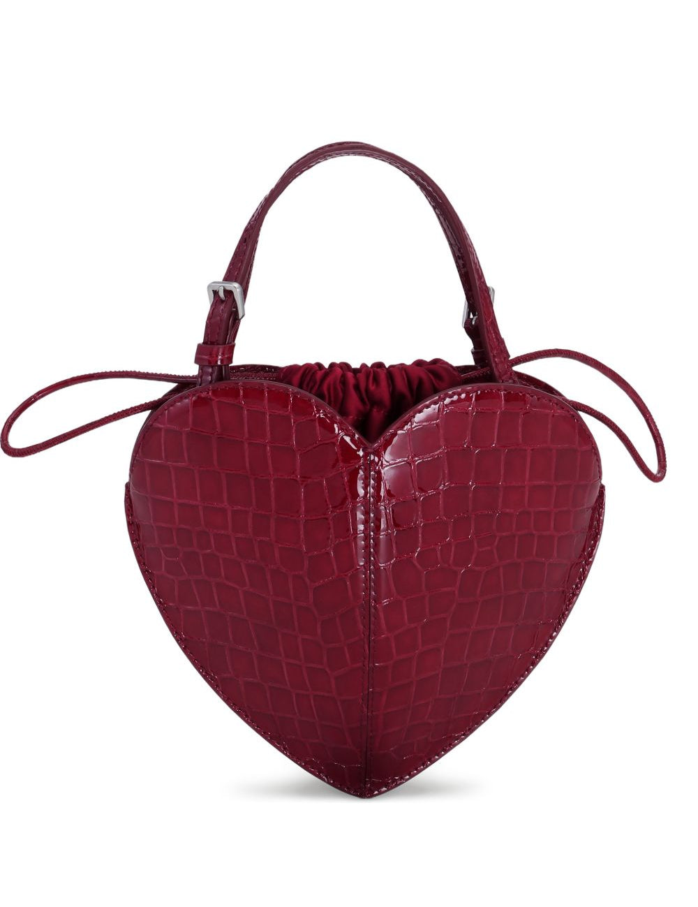 Borsa a mano Heart in bordeaux 