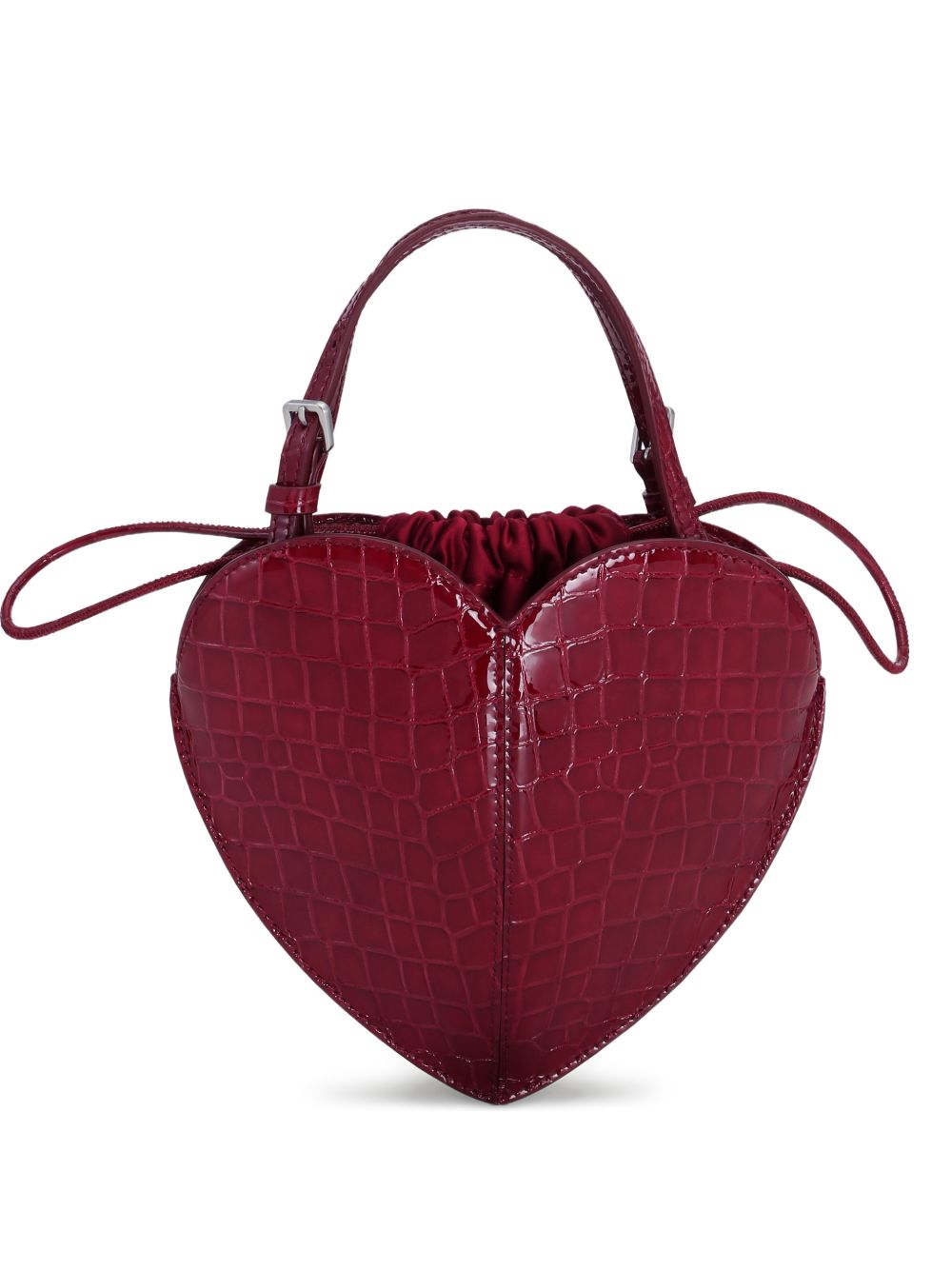 Borsa a mano Heart in bordeaux 