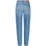Jeans a vita alta in blu 
