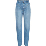 Jeans a vita alta in blu 