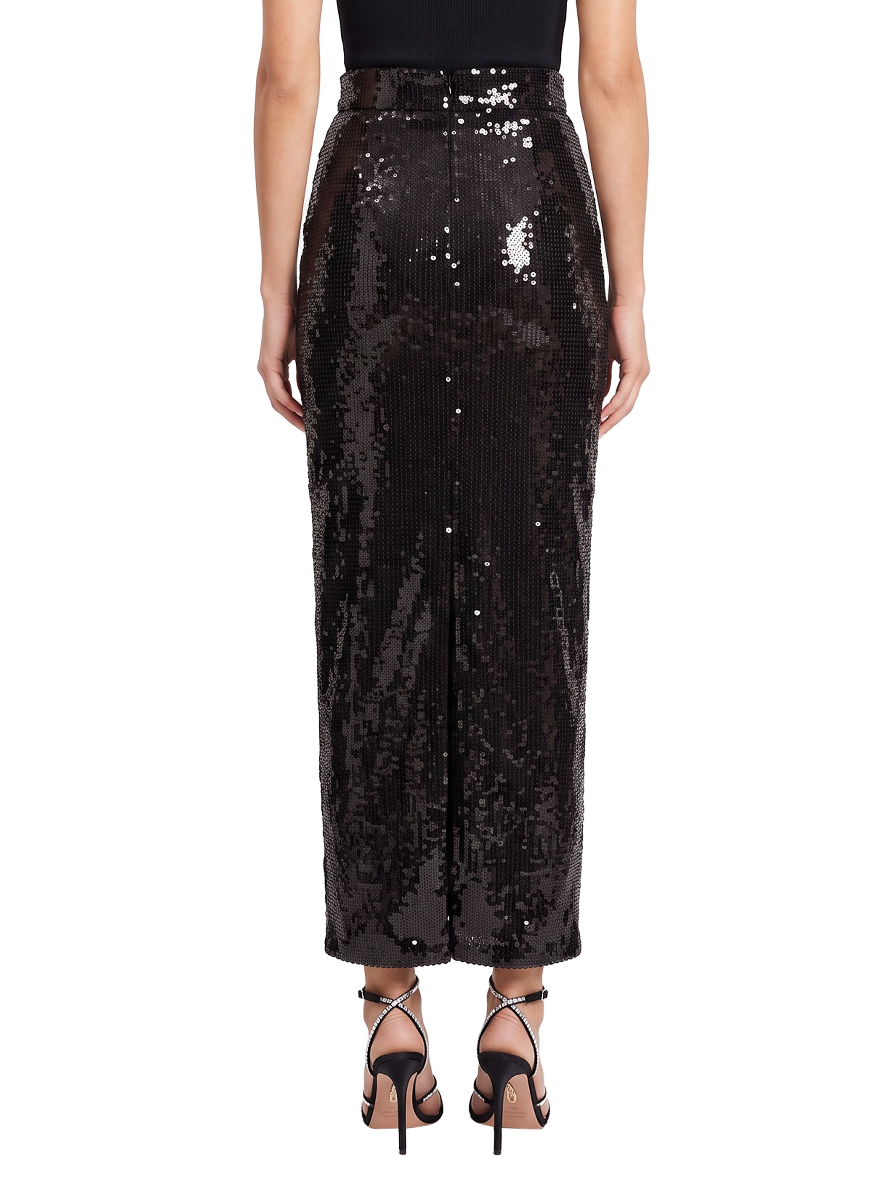 Gonna paillettes nodo 