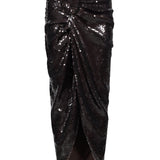 Gonna paillettes nodo 