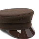 Cappello Baker Boy in marrone 