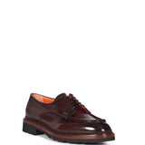 Derby stringate in marrone 