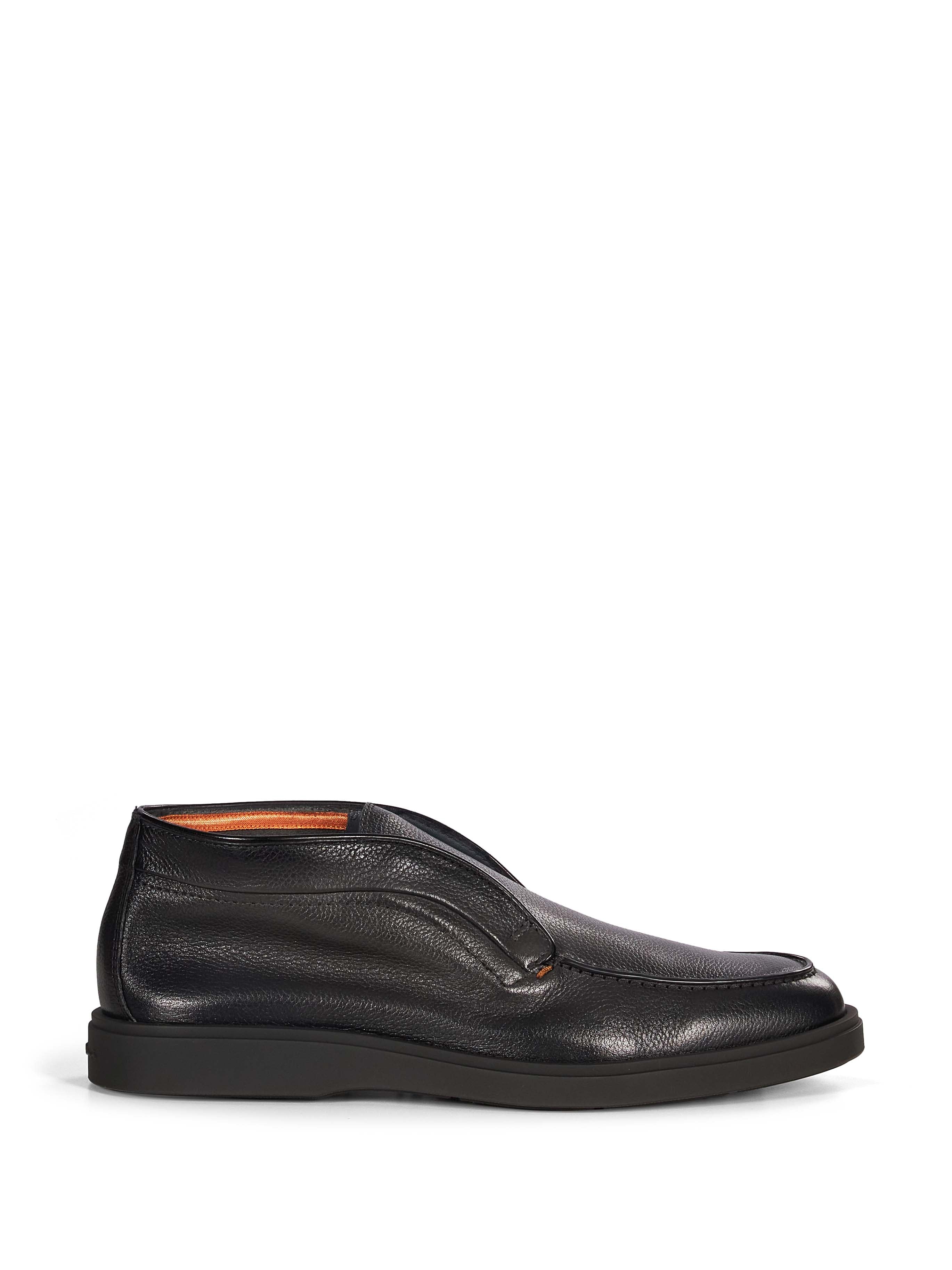 Derby slip-on modello Ikki in nero 