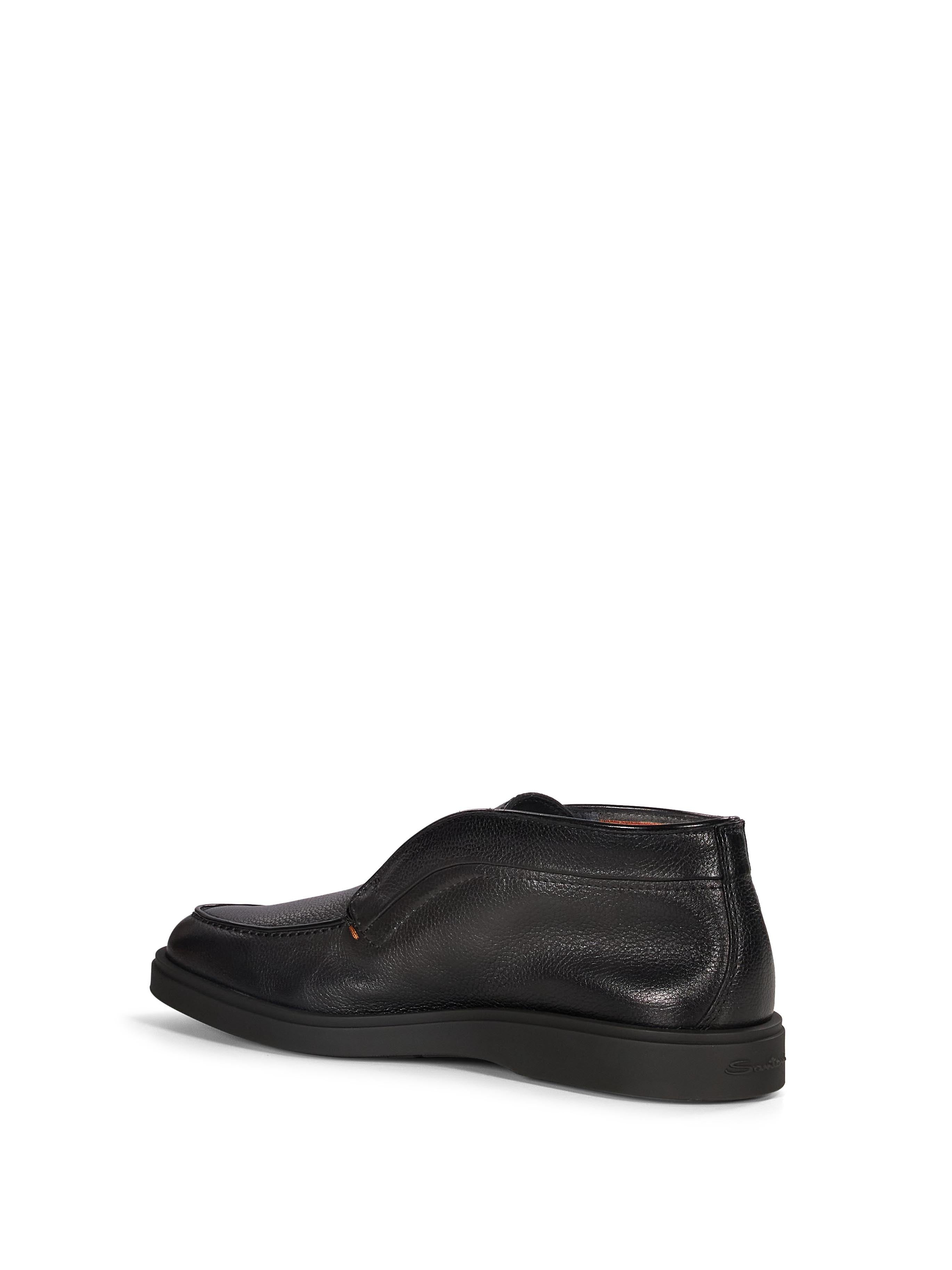 Derby slip-on modello Ikki in nero 