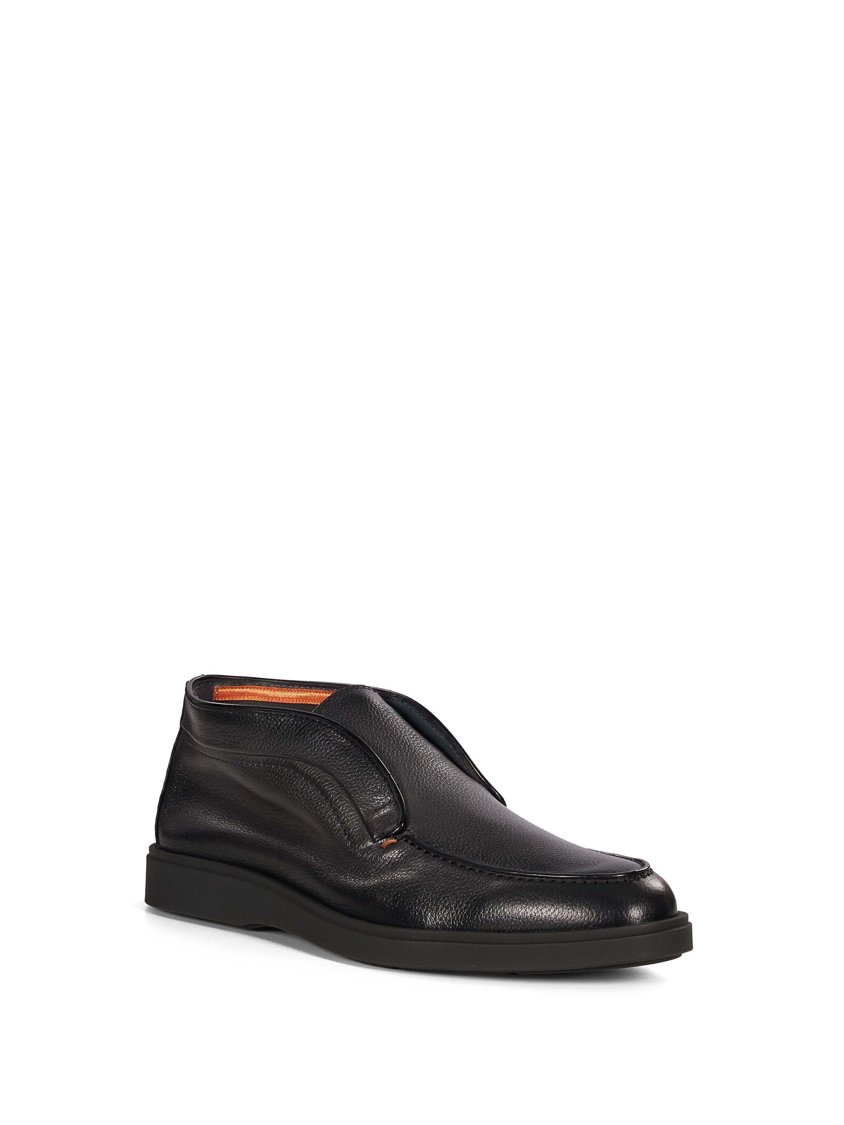 Derby slip-on modello Ikki in nero 