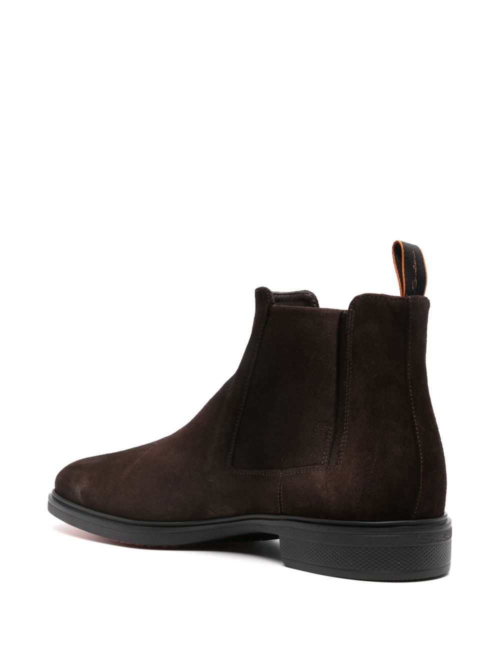 Stivaletti Easy in pelle scamosciata in marrone 