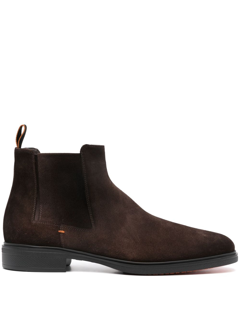 Stivaletti Easy in pelle scamosciata in marrone 