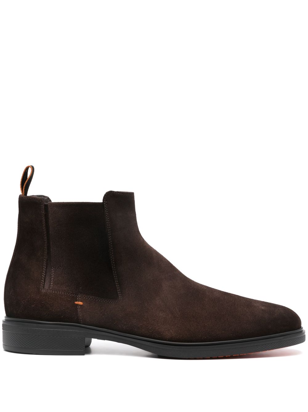 Stivaletti Easy in pelle scamosciata in marrone 