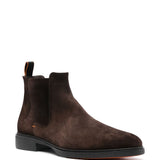 Stivaletti Easy in pelle scamosciata in marrone 