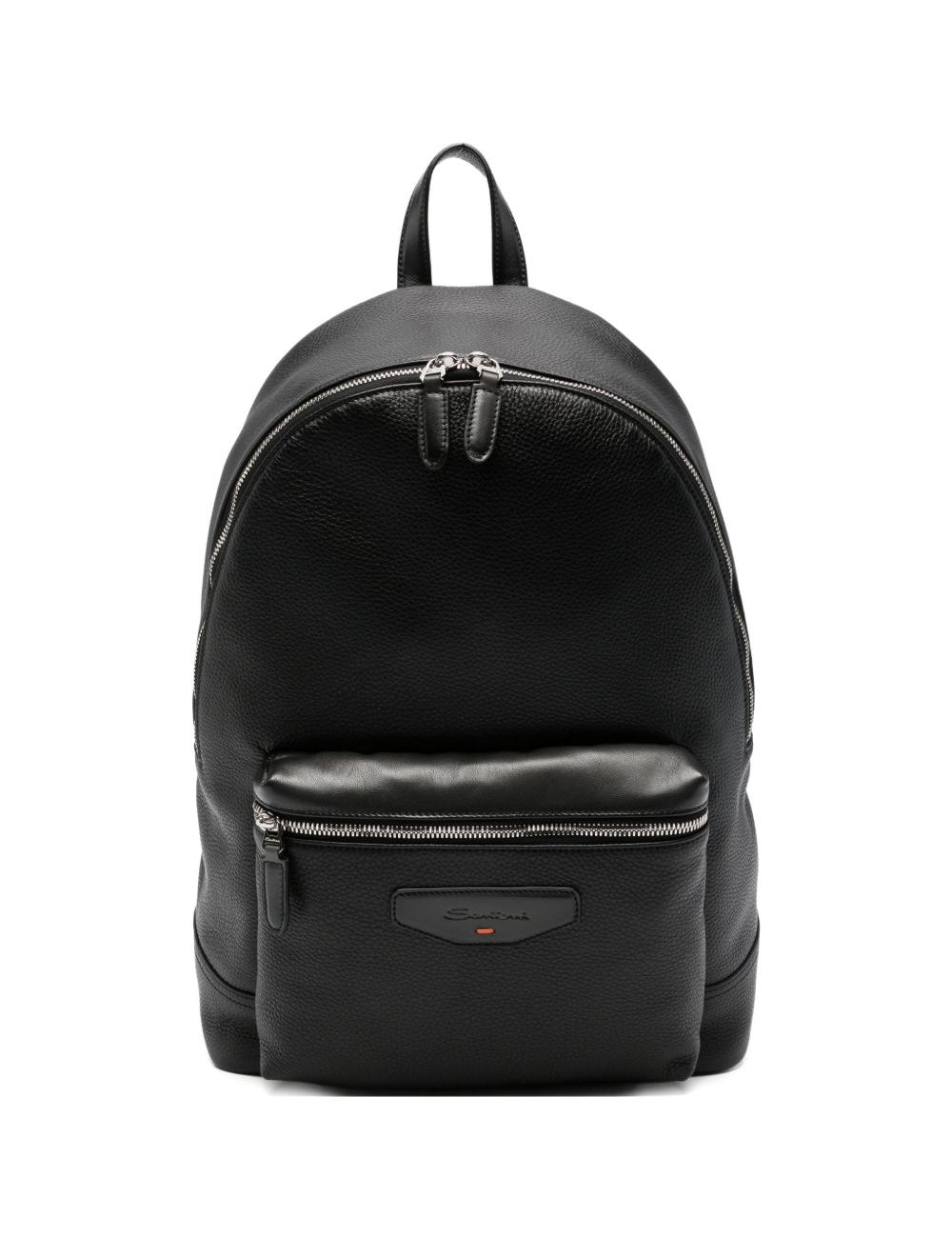 Zaino in pelle nero 