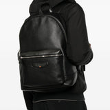 Zaino in pelle nero 