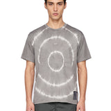 T-shirt AuraLite tie-dye in grigio 